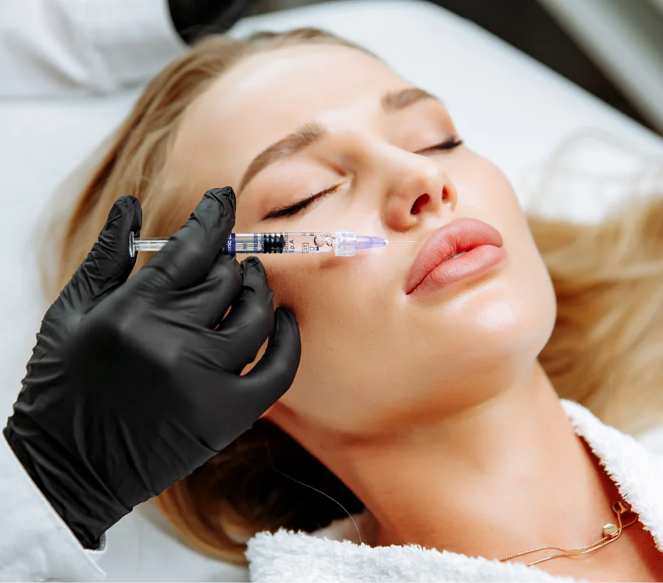 Dermal Filler Injection Close-Up